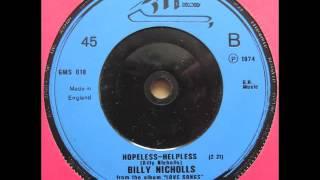 Billy Nicholls - Hopeless-Helpless (UK folk pop)