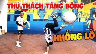 Thử Thách LÝ TÀ GOẰN Biểu Diễn Quả Bóng Khổng Lồ  Và CÁI KẾT | Thử Thách Bóng Đá