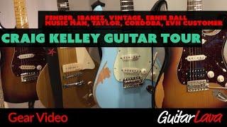 Guitar Collection - Vintage, Fender, Ernie Ball, Music Man, Ibanez, Custom GuitarLava.com
