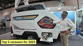 Top 5 caravans for 2025