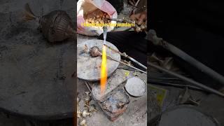 Amazing Process of Brass Handmade Surmadani #shortvideo #brass #steel #copper #aluminium