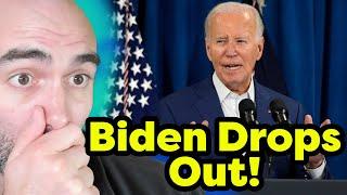 Breaking: Biden DROPS OUT of Race!