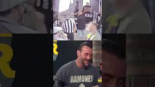 CM PUNK/Jack Perry Brawl out video with CM PUNK narration  #aew #wwe #cmpunk #jackperry