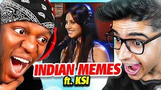 KSI Reacts To INDIAN Memes... (in India)