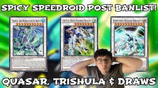 Yu-Gi-Oh! Duel Links || SPEEDROID POST BANLIST JUST GOT CRAZY! QUASAR TURN 1/ ACCEL SYNCHRO TRISHULA