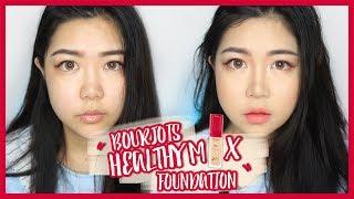 Bourjois Healthy Mix Foundation & Concealer First Impression Review & Test | theChency