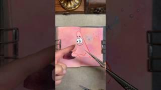 ASMR 1분 다꾸 | #뚱이 #patrickstar | #바이올런트 | #journaling | #scrapbooking