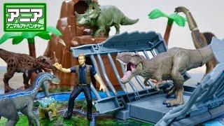 アニア ジュラシックワールド 迫力のT-REX ワイルドVer.がかっこ良すぎる! おおきな恐竜王国マップ