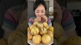 ผลโสม ASMR MUKBANG ginseng fruit Quả nhân sâm Женьшень Фрукты 人参果风味独特 ଅନନ୍ୟ ଜିନ୍ସେଙ୍ଗ ଫଳର ସ୍ବାଦ |