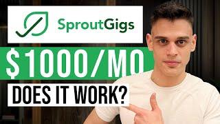Make Money Microtasking On SproutGigs For Beginners (Formerly Picoworkers)