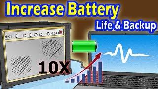 How to Increase Laptop Battery Life and Backup @TechlogicTariq