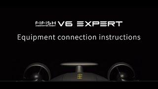 How to connect your FIFISH V6 underwater drone? | QYSEA Equipment Connection Instructions