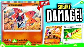 This Deck is SUPER SNEAKY! Volcarona and Arcanine are PERFECT Together!  - Pokémon TCG Pocket