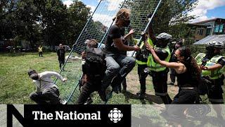 Police evict residents of Toronto park encampment