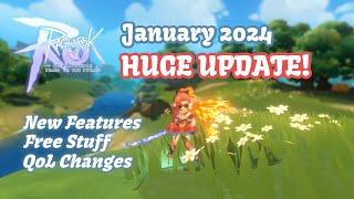 January 2024 HUGE UPDATE!! New features, free stuff, QoL changes~ | Ragnarok M