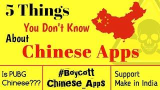 5 Things You Don't Know about CHINESE APPS | "Remove China Apps" App is Still Available