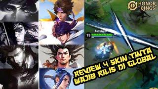 Review Skin Tinta Zilong,Li Bai,Musashi,Han Xin Honor of Kings Yang Wajib Rilis Global