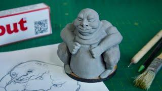 How I Sculpt Custom Miniatures