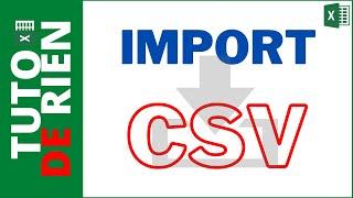 Excel VBA : Importer des données depuis un fichier CSV ou TXT