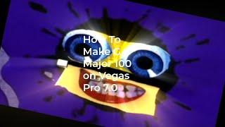 How To Make G-Major 100 on Vegas Pro 7.0