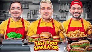 JUGANDO FAST FOOD SIMULATOR CON PERXITA