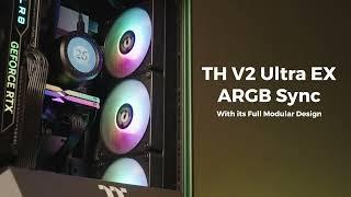 Thermaltake TH V2 Ultra EX ARGB Sync All-In-One Liquid Cooler – Full Modular Design