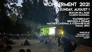 Wonderment 2021 @ Cameron Bandshell - Matthew Cardinal & Stephanie Kuse, Tomas Jirku and more