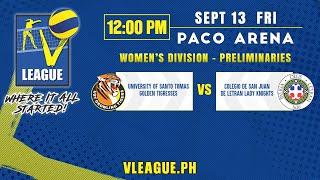 UST vs. CSJL - Full Match | Preliminaries | 2024 V-League Collegiate Challenge Women's Division