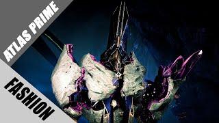 Warframe | Fashion Frame | Atlas Prime : Malformed Crystal