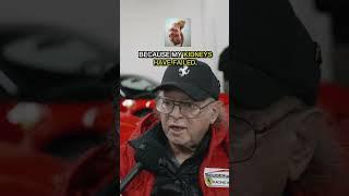 He's driven Ferraris since 1966!  #interview #shorts #car #ferrari #cars