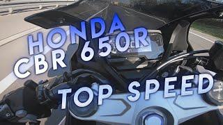 HONDA CBR 650R 2019 48PS | TOP SPEED
