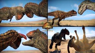 ALL BEST CARNOTAURUS ANIMATION IN-GAME | Jurassic World Evolution 2
