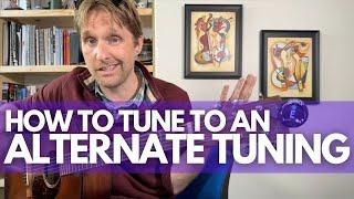 How to Tune a Guitar to Alternate Tunings - Guitar Lessons with Stuart!