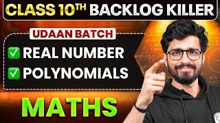 Udaan 10th 2026 - MATHS Backlog Killer | One Shot Me Backlog Khatam 