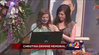 Christina Grimmie memorial (Sarah Happlesful and Lauren Longo)