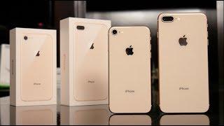 iPhone 8/8 Plus New Gold Unboxing, Setup and First Impressions!