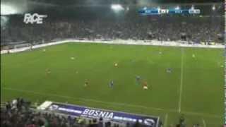 Navijači skandiraju: Džeko napolje ! (BiH 0-2 Egipat)