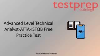 ISTQB-ATA-Advanced Level Test Analyst Certification Practice questions | testpreptraining.com