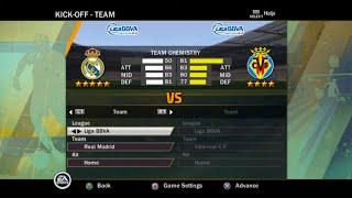 FIFA 11 (PS2) Gameplay - Real Madrid vs Villareal