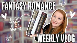 THE LAST WEEKLY VLOG OF THE YEAR  | Reading only Fantasy Romances