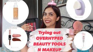 Trying out Overhyped Beauty Tools and Makeup, Styledby Mohini