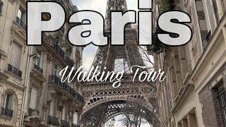 Vlog 026 Paris, France  Walking Tour @4kUrbanLife