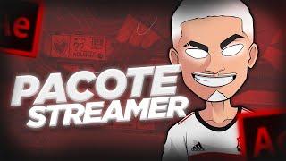 PACOTE STREAMER PERSONALIZADO PARA SUAS LIVES E VIDEOS ! JFZ DESIGNER