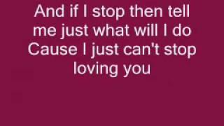 Michael Jackson I Just Can't Stop Loving You *WITH LYRICS!*