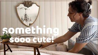 Thrifty Bedroom Finds | Thrifting Cottage Home Decor & Decorating