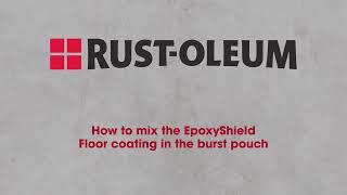 How to Mix Rust-Oleum EpoxyShield Garage Floor Coating