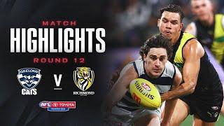 Geelong Cats v Richmond Highlights | Round 12, 2024 | AFL