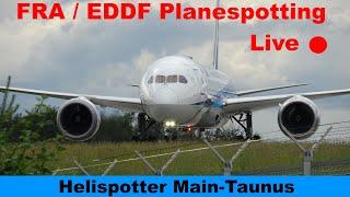 FRA LIVE  Planespotting 18-West | WATERSPRAY ACTION ️