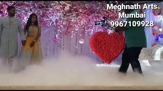 #Special Entry Concept for Engagement Ring by Meghnath Arts Mumbai 9967109928