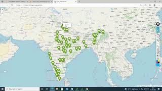 How to plot latitude and longitude on the map using python.#python #lambda #coding #geopy #folium